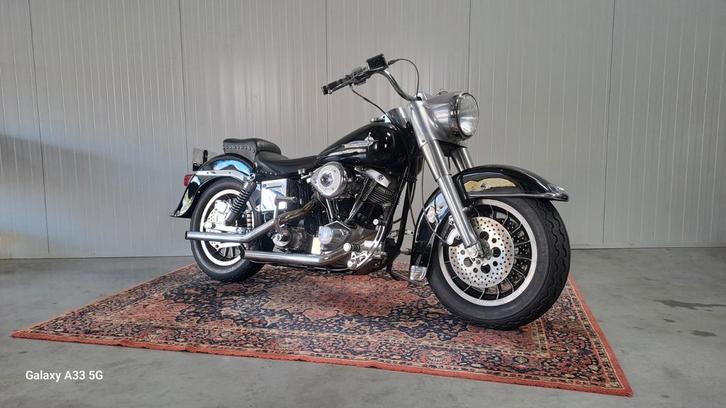 Harley Davidson FLH 1200 - 1976 - Gerestaureerd, Motoren, Motoren | Harley-Davidson, Bedrijf, Chopper, meer dan 35 kW, 2 cilinders
