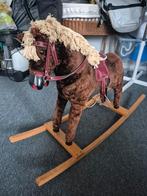 Schommelpaard - Bruin, Ophalen, Zo goed als nieuw