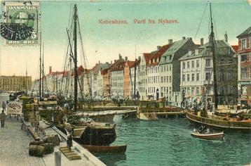 (381-270-019) Kobenhavn Parti fra Nyhavn beschikbaar voor biedingen