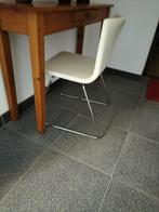 4 Ikea Bernhard stoelen - gebroken wit, Ophalen, Gebruikt, Wit, Metaal