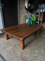 Eikenhout salontafel, Huis en Inrichting, Ophalen, Gebruikt, 100 tot 150 cm, Landelijk Japandi