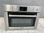Bosch combimagnetron, Witgoed en Apparatuur, Ovens, 45 tot 60 cm, Gebruikt, Hete lucht, Ophalen of Verzenden