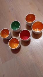 Mokken/.bekers postcode loterij 6 stuks, Ophalen of Verzenden, Nieuw, Overige stijlen, Kop(pen) en/of Schotel(s)