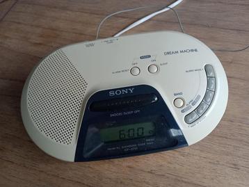 Vintage Sony Dream Machine klokradio  beschikbaar voor biedingen