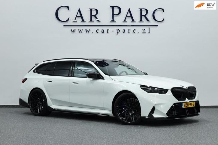 BMW 5-serie Touring M5 840+PK BTW/AKRAPOVIC/M-PERFORMANCE CA, Auto's, BMW, Bedrijf, Te koop, 5-Serie, 360° camera, 4x4, ABS, Achteruitrijcamera