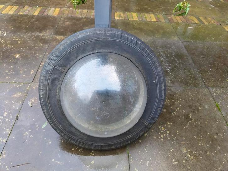 Drijvende Viskoepel voor Vijver, Tuin en Terras, Vijvers, Gebruikt, Ophalen of Verzenden