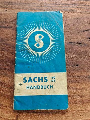 Sachs 150/175 Blok Handboek - 1955 beschikbaar voor biedingen