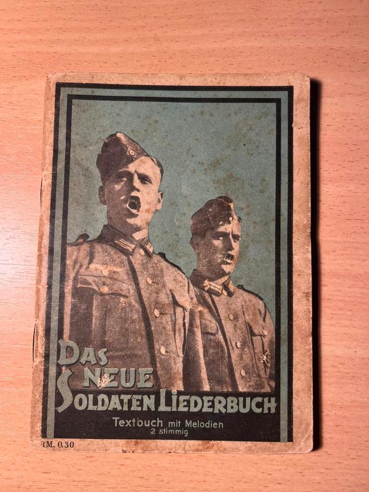 WO2 DUITS Das neue Soldaten Liederbuch, jaren 30, Verzamelen, Militaria | Tweede Wereldoorlog, Landmacht, Boek of Tijdschrift