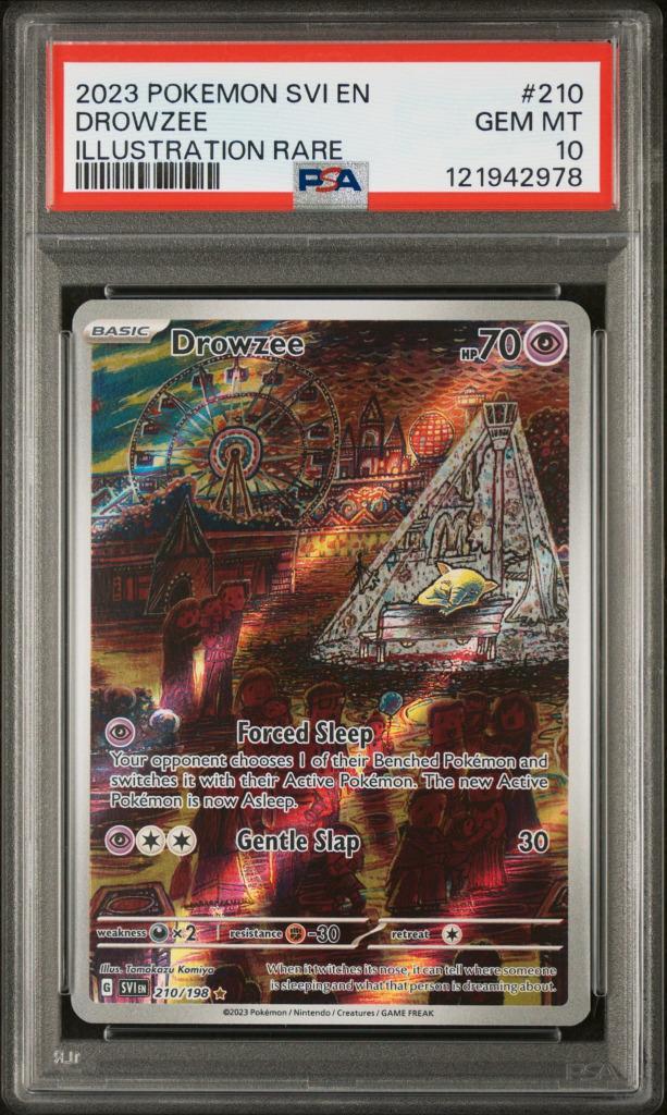 Drowzee PSA 10, Hobby en Vrije tijd, Verzamelkaartspellen | Pokémon, Nieuw, Ophalen of Verzenden