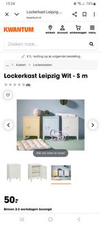 Lockerkastjes, nachtkastjes, 2 x zandkleurig, Ophalen, Zo goed als nieuw