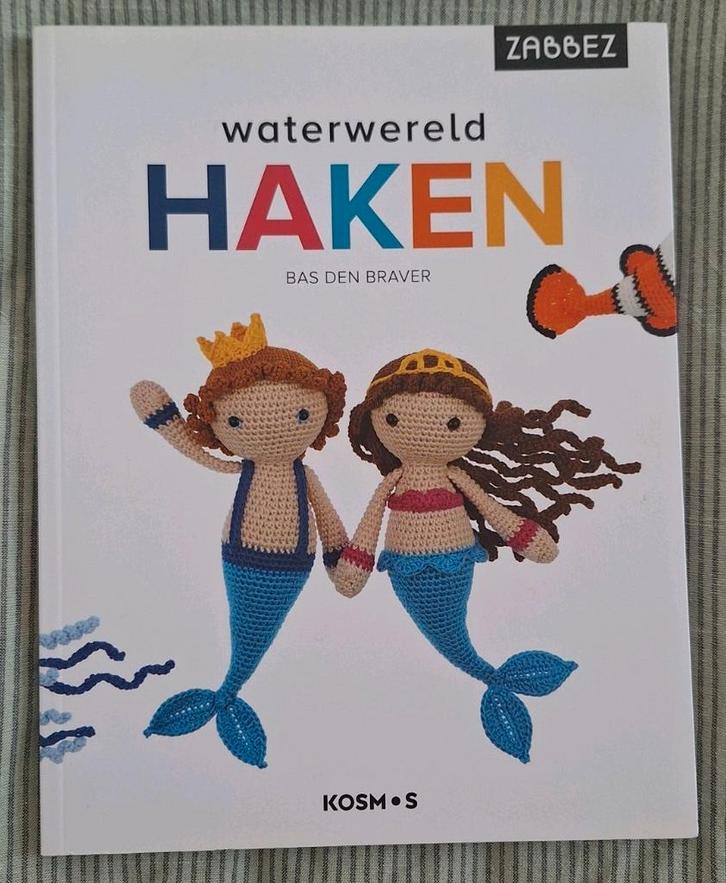 Waterwereld haken - Bas den Braver, Boeken, Hobby en Vrije tijd, Nieuw, Breien en Haken, Ophalen of Verzenden