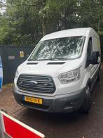 Ford Transit  contract overname 350 L2h2 Tdci 130pk 2018 Wit, Auto's, Bestelauto's, Voorwielaandrijving, 1995 cc, Zwart, 4 cilinders
