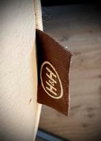 Mooie lederen eetkamerstoel, Huis en Inrichting, Stoelen, Ophalen, Gebruikt, Bruin, Leer