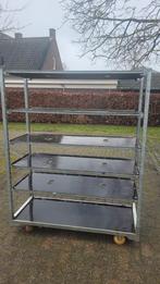 Deense kar / Deense container met 5 legborden, Verzenden