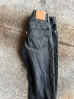 Levis spijker jeans middy straight 25, Zwart, Ophalen of Verzenden, W27 (confectie 34) of kleiner, Gedragen