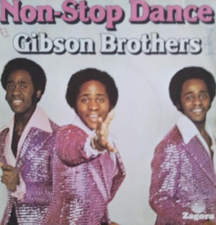 Gibson Brothers - Non-Stop dance, Cd's en Dvd's, Vinyl Singles, Zo goed als nieuw, Single, Pop, 7 inch, Verzenden