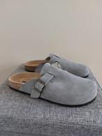 Licht Grijze Suede Lederen Clogs maat 44, Kleding | Heren, Schoenen, Slippers, Overige kleuren, Walkx, Nieuw