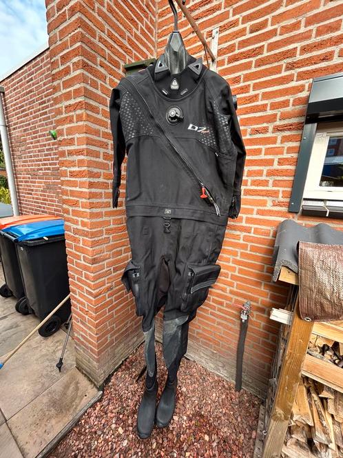 Waterproof D7 pro trilaminaat duikpak, Watersport en Boten, Duiken, Gebruikt, Duikpak, Ophalen