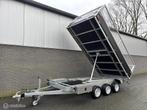 Saris 3500 KG elektr. kipper tridem parabool + loofrekken!, Auto diversen, Aanhangers en Bagagewagens, Transport Trading, Gebruikt
