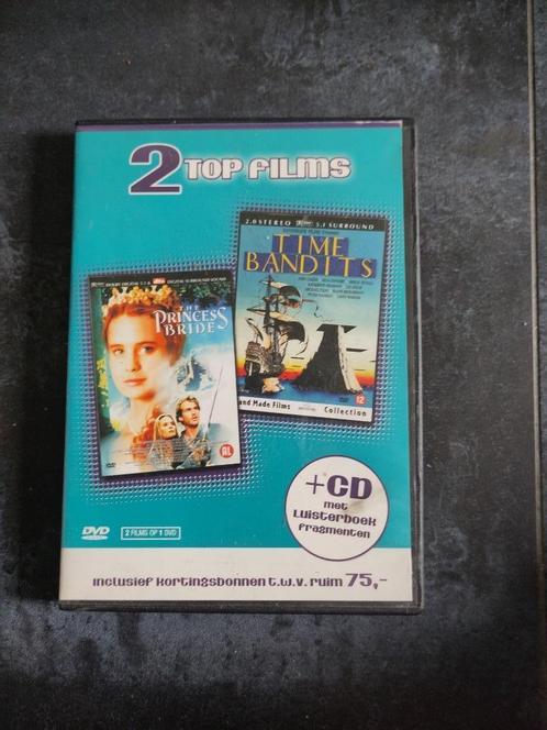 Dvd's 2 top films Time bandits en the Princess bride. +cd me, Cd's en Dvd's, Dvd's | Science Fiction en Fantasy, Gebruikt, Fantasy