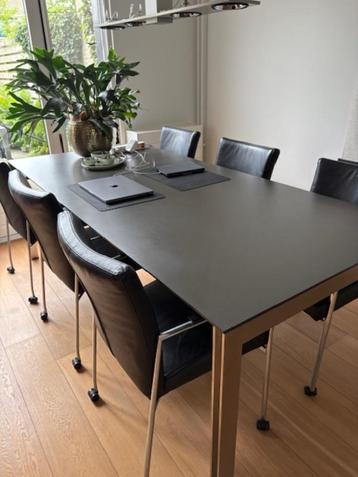 Lelolux eettafel Cameleon 220*100cm & 6 stoelen beschikbaar voor biedingen