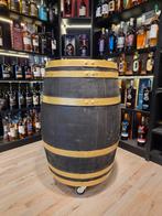 Decoratieve Gouden Ton op Wieltjes, Huis en Inrichting, Tafels | Salontafels, Ophalen