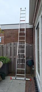 Aluminium ladder, Doe-het-zelf en Verbouw, Ladders en Trappen, Ophalen, Zo goed als nieuw, 4 meter of meer