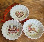Villeroy en boch winter bakery kersthangers pie 3 stuks, Ophalen of Verzenden, Zo goed als nieuw