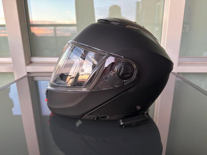 Airoh Phantom S maat S Systeemhelm  incl. Cardo communicatie, Motoren, Kleding | Motorhelmen, Heren, Systeemhelm, M, Tweedehands