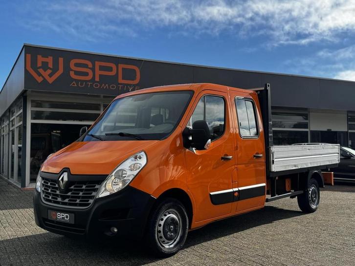 Renault Master bestel T35 2.3 dCi L3 DC Energy|7P|MARGE|145, Auto's, Renault, Bedrijf, Te koop, Master, ABS, Airconditioning, Alarm