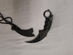 Karambit mes (zwart), Ophalen, Nieuw