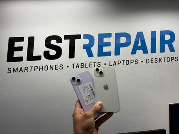 2x iPhone 14 Plus 128GB – paars + wit  met 1 jaar garantie  beschikbaar voor biedingen