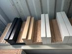 Ikea Kallax 2x2 - Wit, Hout & Zwart - Per Stuk!, Huis en Inrichting, Kasten | Wandmeubels, Met plank(en), Gebruikt, ., Ophalen of Verzenden