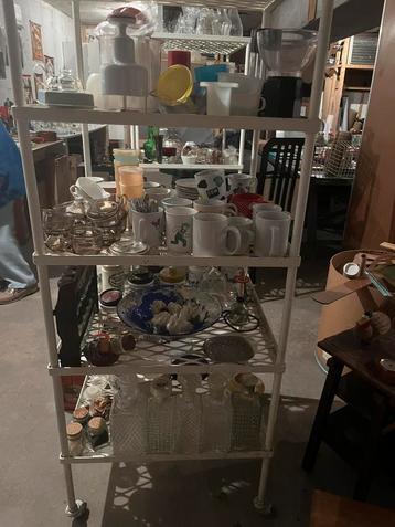 Servies glaswerk decoratie beschikbaar voor biedingen