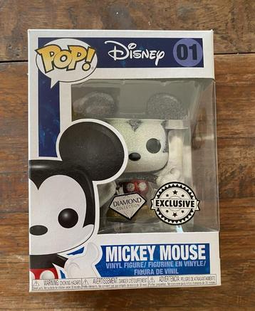 Funko pop Disney - Mickey Mouse nr. 01 Diamond beschikbaar voor biedingen