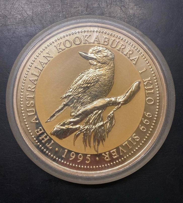 Australie 30 dollars 1995 1kg zilver, Postzegels en Munten, Edelmetalen en Baren, Zilver, Ophalen of Verzenden