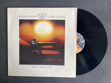 LP Barry White - i love to sing beschikbaar voor biedingen