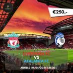 Hospitality tickets Liverpool - Atalanta, Tickets en Kaartjes, Sport | Voetbal, April, Europa of Champions League