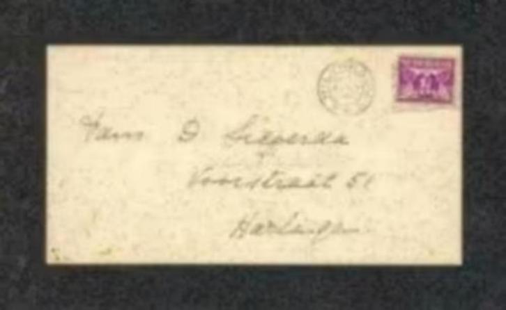 Rouwbrief 1932, Bijlsma Gaastra Bussum Bandoeng Harlingen., Verzamelen, Bidprentjes en Rouwkaarten, Rouwkaart, Ophalen of Verzenden