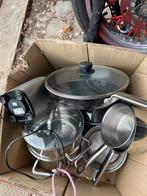 Pannenset - Inductie Geschikt - Nette Staat, Ophalen, Gebruikt
