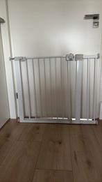 safety first traphekje easy close met verlengstuk 14 cm, Kinderen en Baby's, Traphekjes, Ophalen, Zo goed als nieuw, Klemhekje