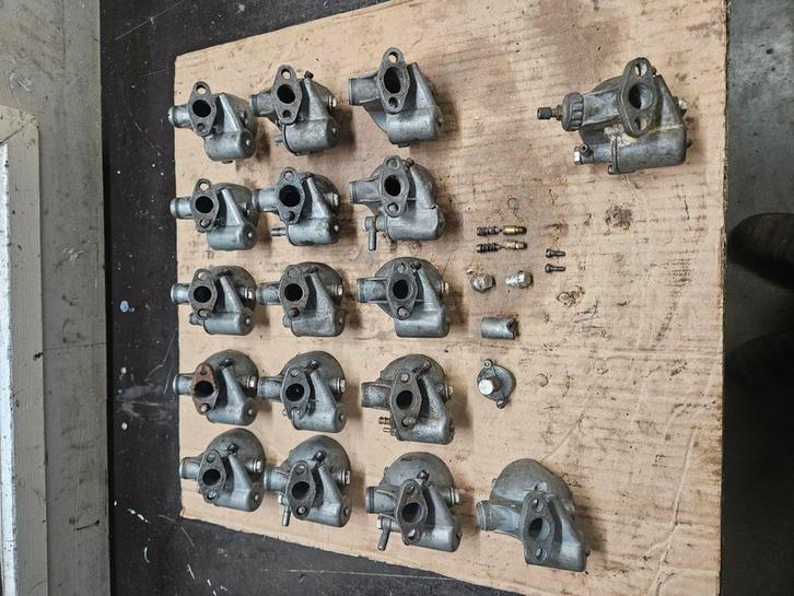 Bolle Bing carburateur en onderdelen 15mm 1/15/19 JLO Puch, Fietsen en Brommers, Brommeronderdelen | Oldtimers, Gebruikt, Overige merken