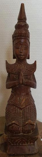 Boeddha buddha teppanom tempelwachter thailand, houtsnijwerk, Ophalen of Verzenden