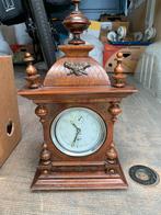 Klok mooie franse antieke biedermeier tafel klok, Antiek en Kunst, Antiek | Klokken, Ophalen of Verzenden