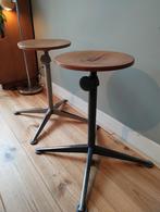 Vintage kruk Friso Kramer 60's, Ophalen, In hoogte verstelbaar, Gebruikt