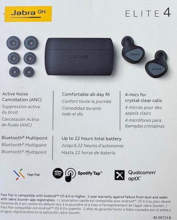 JABRA ELITE 4 OORDOPJES beschikbaar voor biedingen
