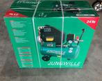 Nieuwe jungwille compressor 24 L, Doe-het-zelf en Verbouw, Compressors, Ophalen, Nieuw, Minder dan 200 liter/min, Olievrij