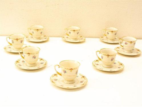 16 delig K&a Krautheim selb bavaria kop en schotels 34149, Huis en Inrichting, Keuken | Servies, Gebruikt, Kop(pen) en/of Schotel(s)