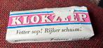 Oude Verpakking “ Klokzeep” met Zeep, Ophalen of Verzenden