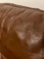 Grote lappen leer (bruin), Hobby en Vrije tijd, Stoffen en Lappen, Ophalen, Gebruikt, Bruin, Leer of Kunstleer